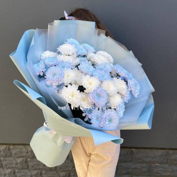  Букет "БЛЮ" с доставкой в Нижнем Новгороде