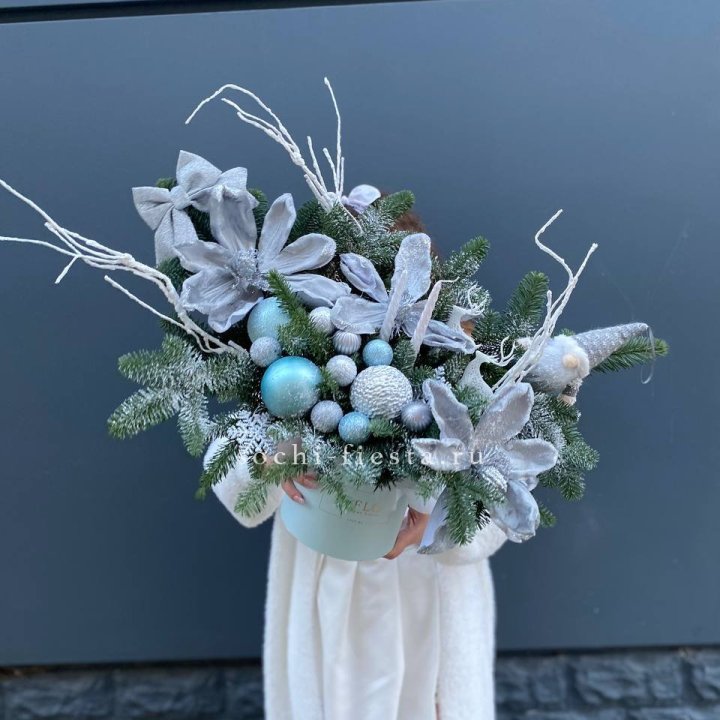 Композиция "Снежный цветок" в Нижнем Новгороде