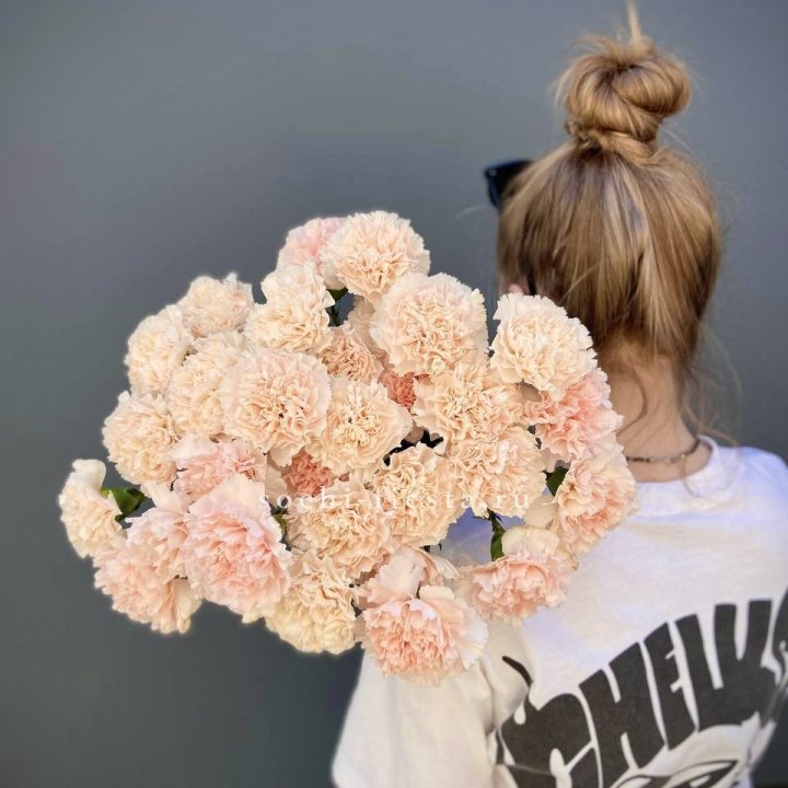 Охапка диантусов  в Нижнем Новгороде