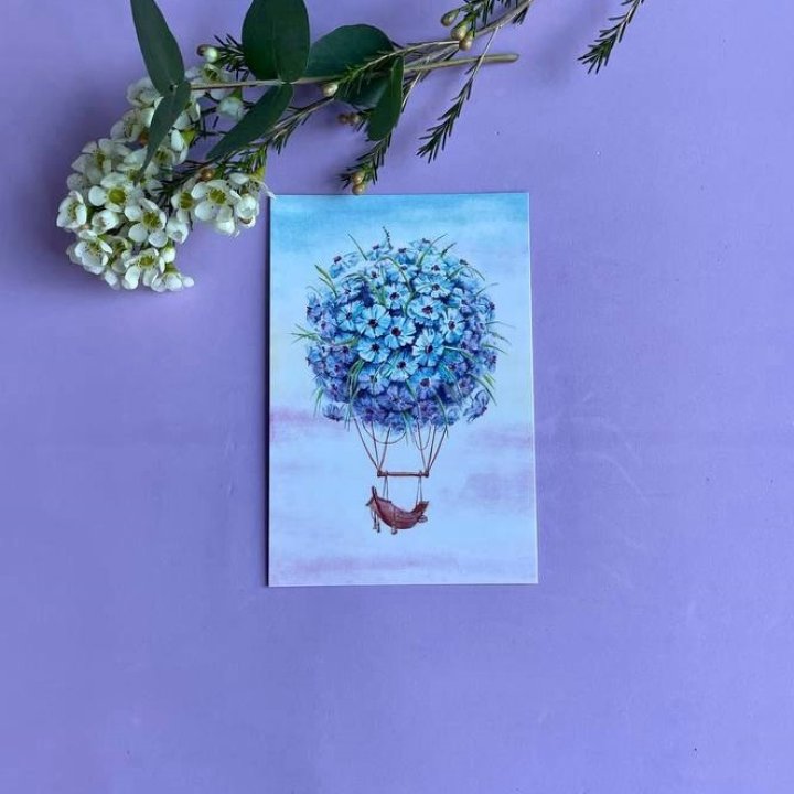 Открытка к букету "Флоростат" в Нижнем Новгороде