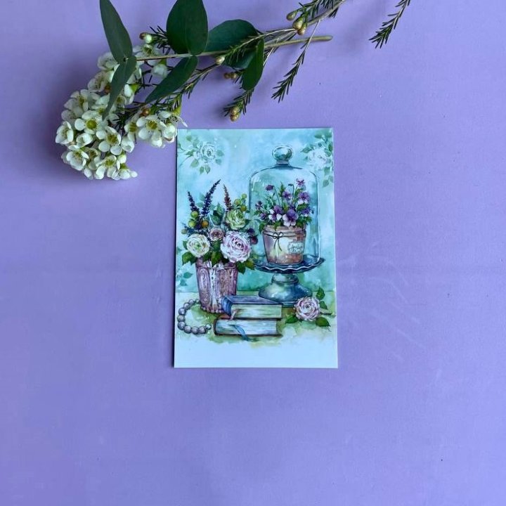 Открытка к букету "Книги" в Нижнем Новгороде