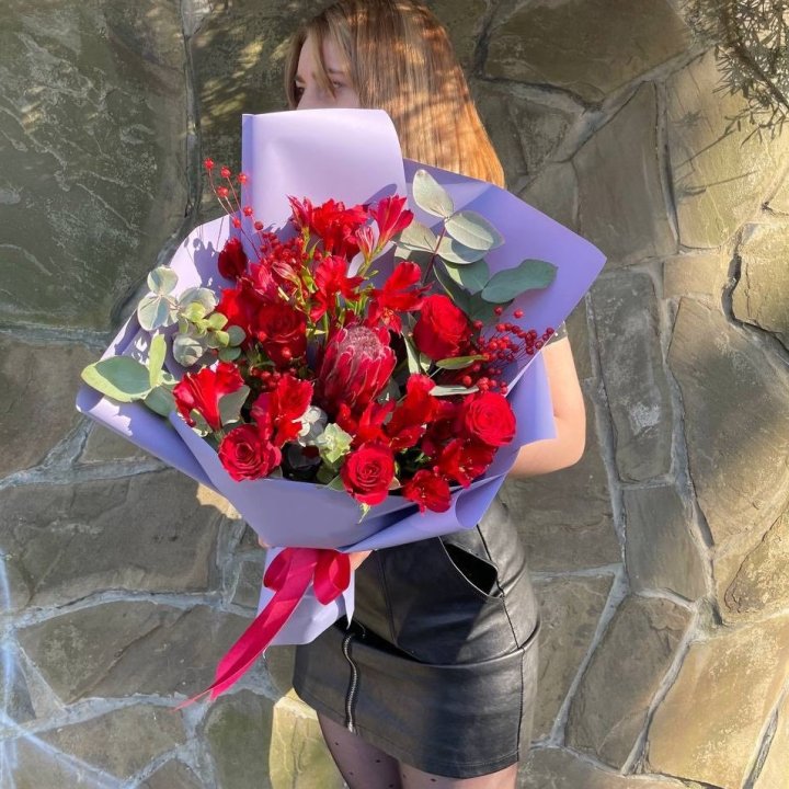 Букет c протеей "Алиса" в Нижнем Новгороде