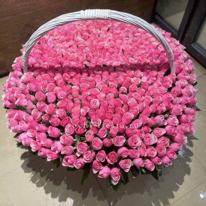 501 розовая роза в Нижнем Новгороде