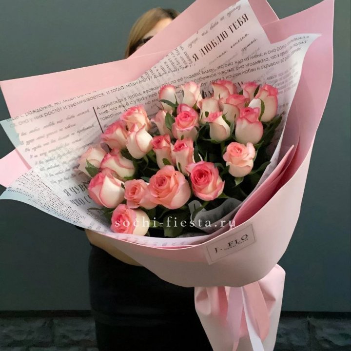 25 роз "Джумилия" в Нижнем Новгороде