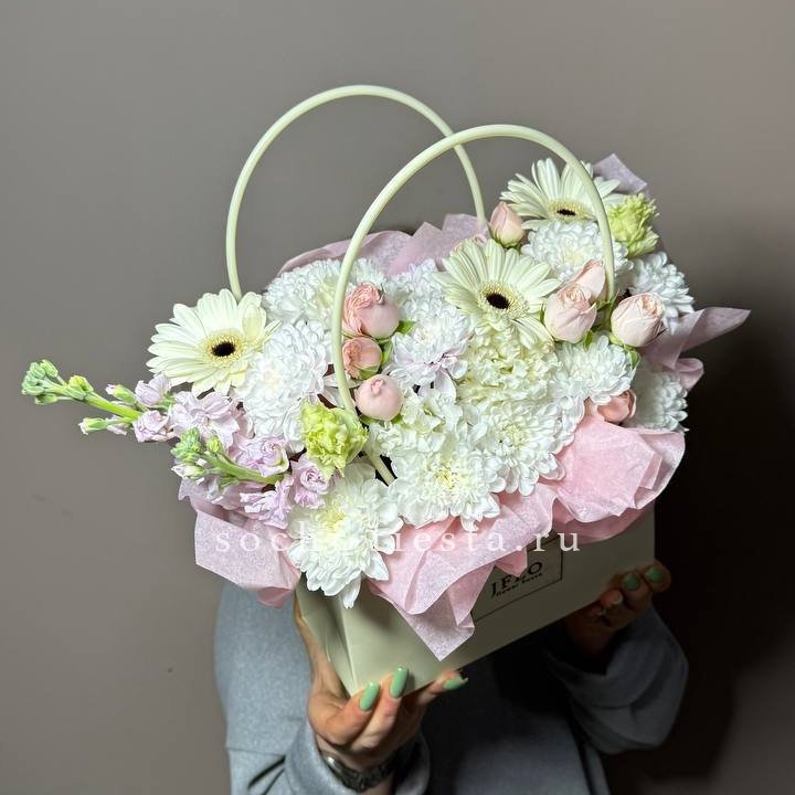 Сумочка "Белый рассвет" в Нижнем Новгороде