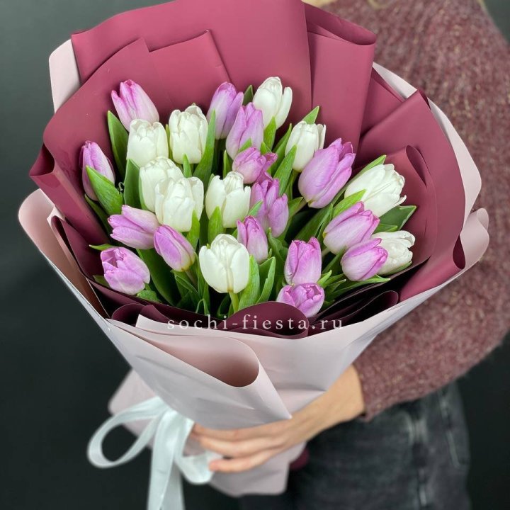 25 тюльпанов микс в Нижнем Новгороде
