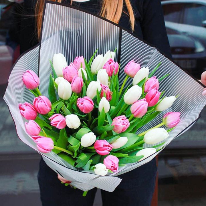 29 тюльпанов микс в Нижнем Новгороде