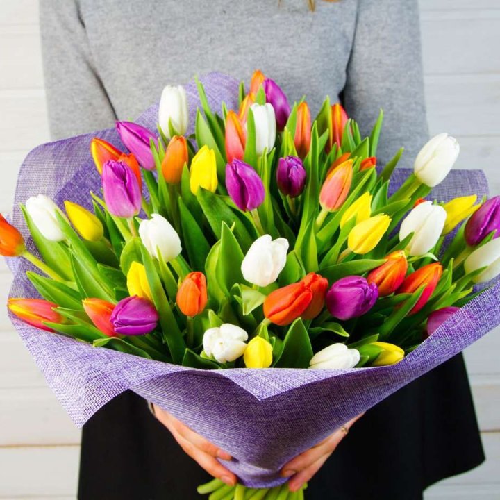 51 тюльпан "Рандом" №2 в Нижнем Новгороде